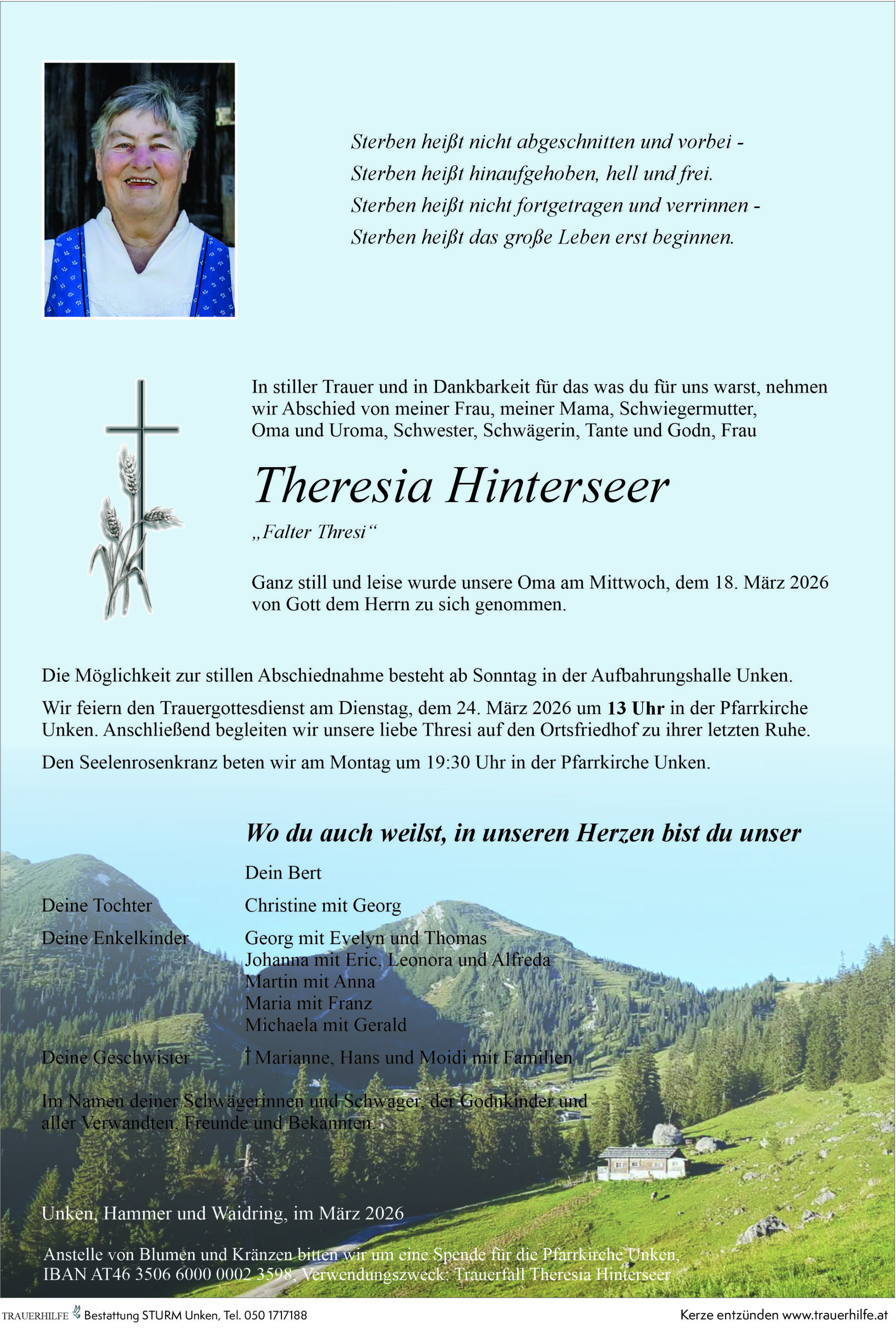 Theresia Hinterseer